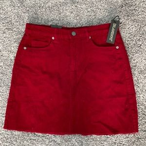 Blank NYC Mini Corduroy Skirt Size 26